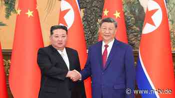 Überschattet von Drohgebärden: Chinas Staatschef Xi reist erstmals seit 2019 nach Nordkorea