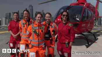 Meet London's first all-female air ambulance crew