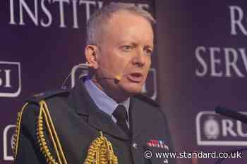 UK faces ‘most dangerous period’ in decades, says Chief of Defence Staff