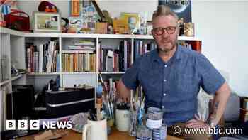 Artist who had transplant designs donor cards