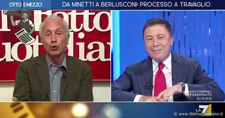 Caso Minetti, scontro Bocchino-Travaglio. “Il Fatto chieda scusa”. “Pretendi di dare lezioni di giornalismo, non so da quale cattedra”. Su La7