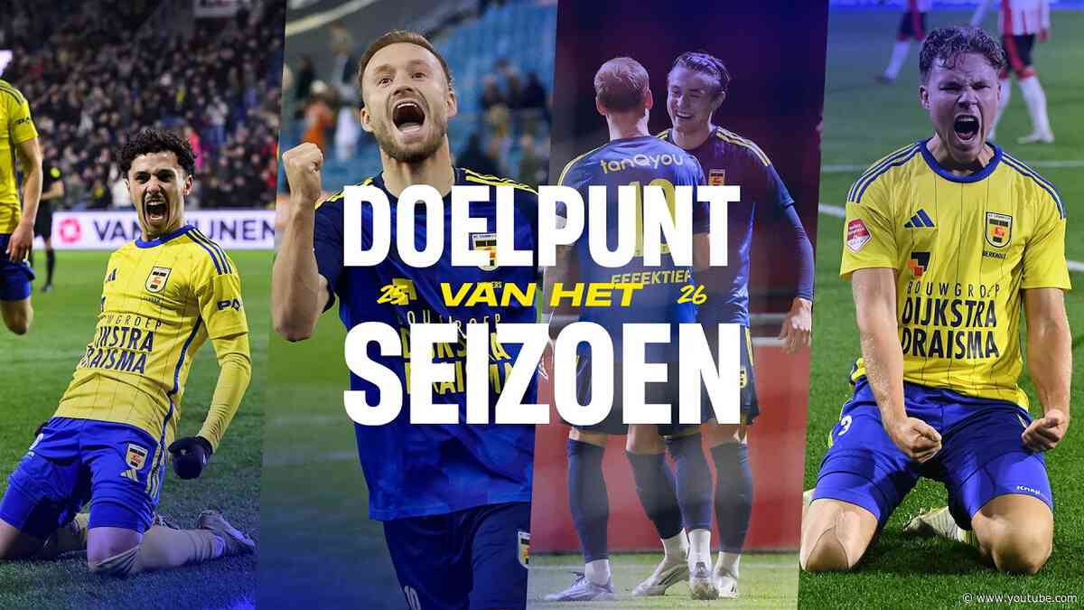 Doelpunt van het Seizoen Verkiezing 2025/2026 ⚽️