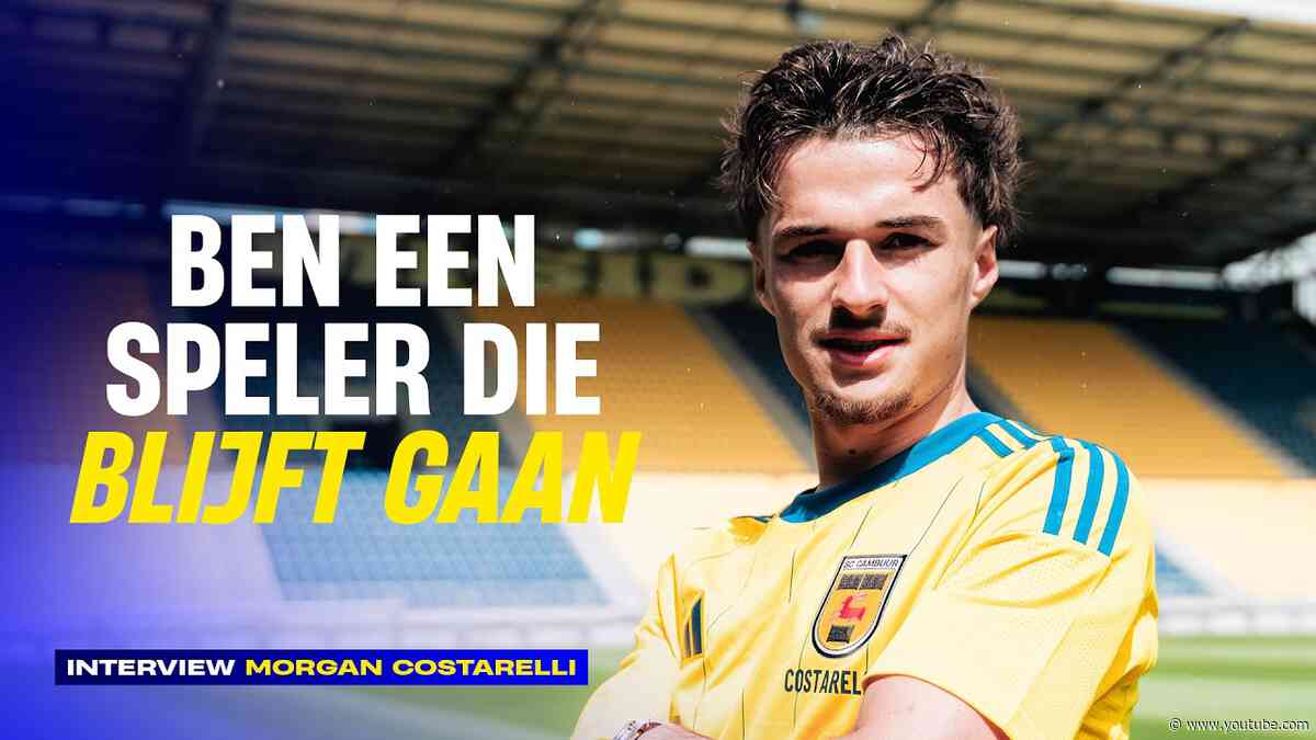 "Ben een speler die blijft gaan" | 🗣️ Maak kennis met Morgan Costarelli