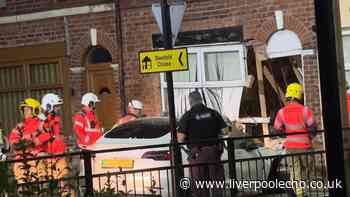 Tesla smashes into house in late night Wigan crash