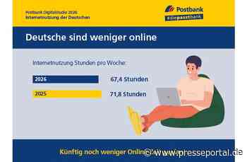 Deutsche sind weniger online - vor allem unter 40-Jährige wollen noch kürzertreten
