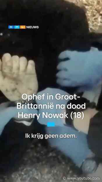 Ophef in Groot-Brittannië na dood Henry Nowak (18) | RTL Nieuws