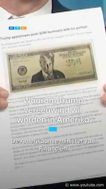 Waarom Trump vereeuwigd wil worden in Amerika | RTL Nieuws