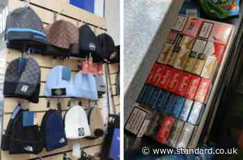 Cannabis vapes and fake designer hats among £337k of illegal goods seized from West End tourist shops