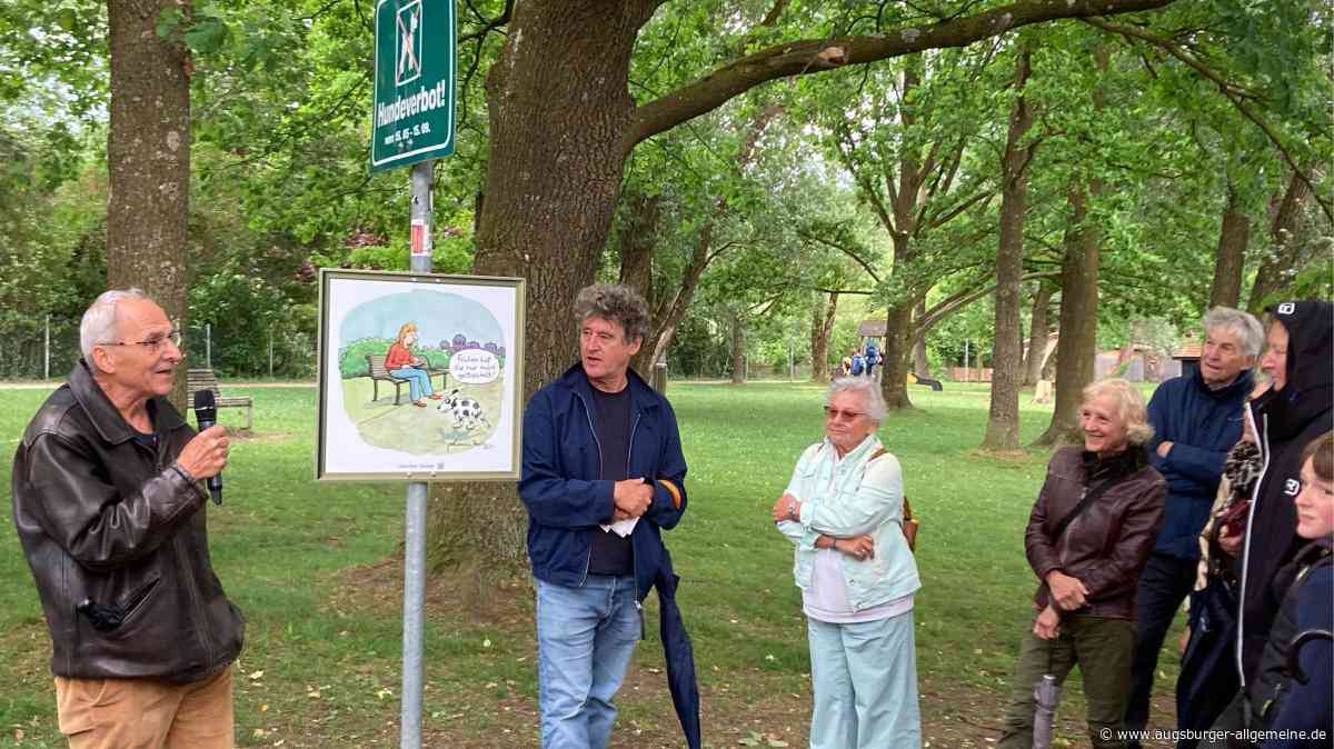 Humor-Parcours in Stegen: Was der Hund über den Menschen erzählt