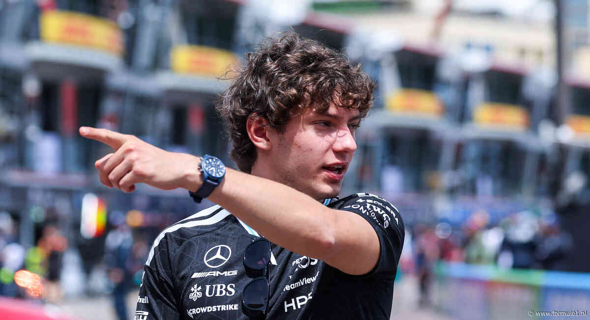 Kimi Antonelli pareert George Russell: ‘Kan niet verliezen wat ik nog niet heb gewonnen’