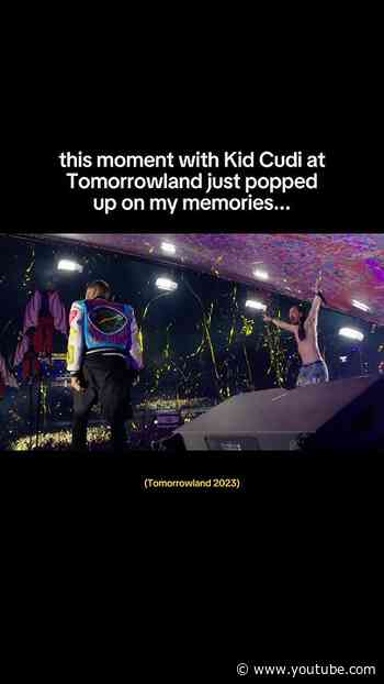 who remembers this… @KidCudi #tomorrowland #electronicmusic #steveaoki #kidcudi