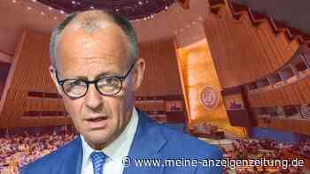 Schwere Vorwürfe gegen Merz: Hat der Kanzler die wichtige UN-Wahl wirklich verspielt?
