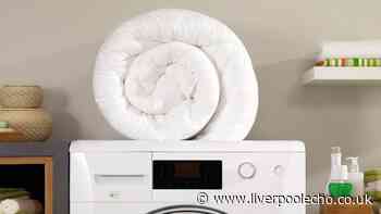Duvets and pillows will be clean and dry in no time when you swap washing machine for faster method