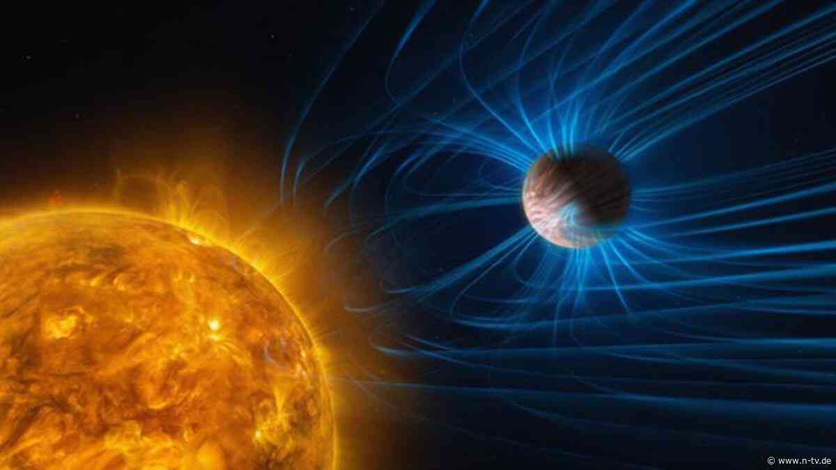 Schutzschild für Leben auf Erde: Magnetfelder erstmals auf fernen Planeten entdeckt