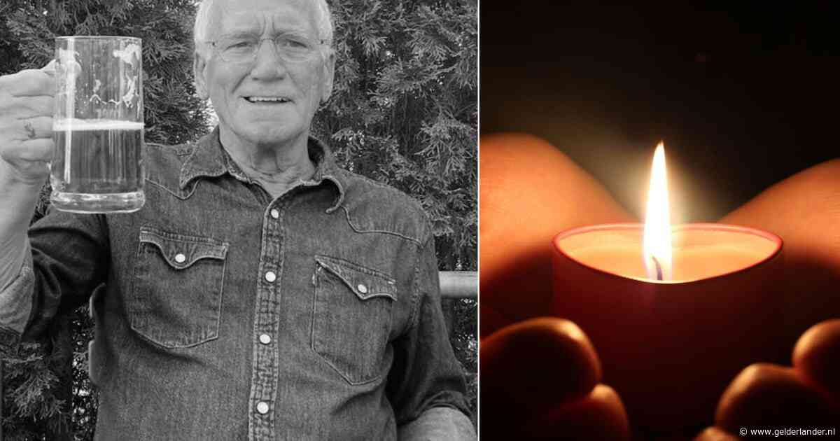 Gerrit van den Braak (76) leefde voor 120 jaar en nam afscheid zoals hij wilde: met een borrel