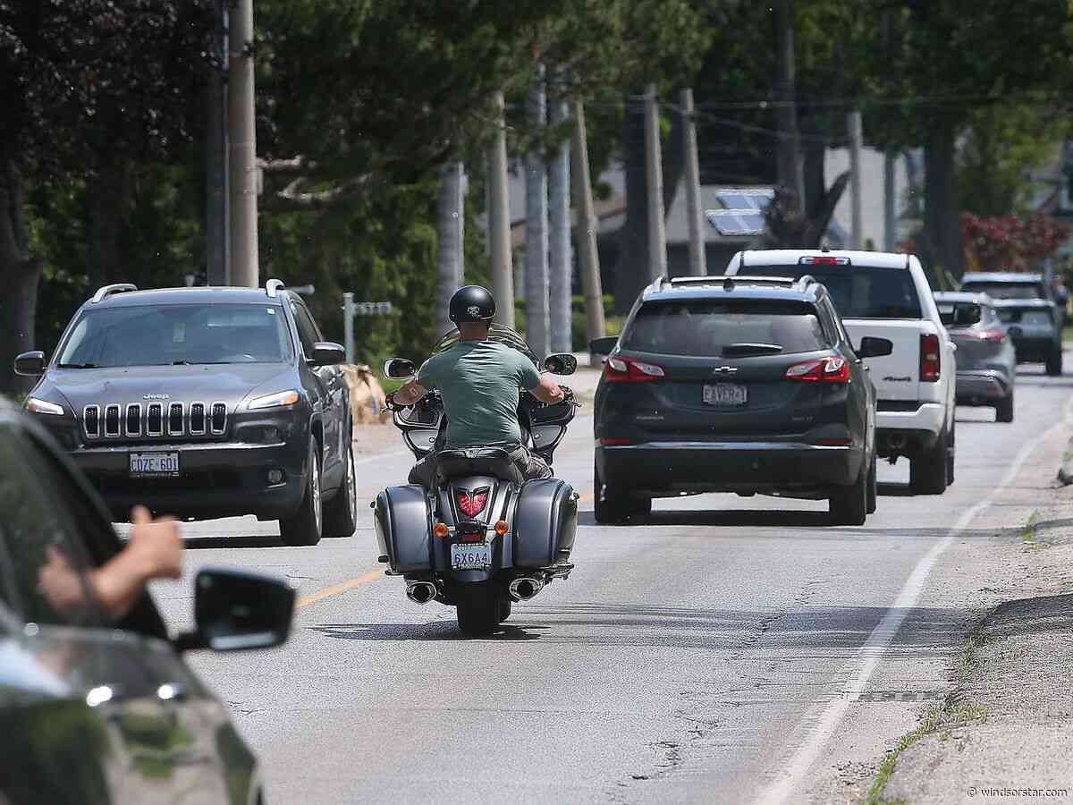 Windsor's Riverside Drive East ranked fourth-worst road in southwest region