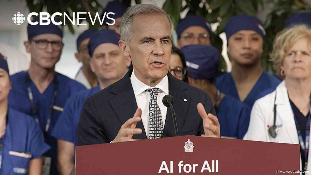 Carney unveils national AI strategy focused on jobs, safety and sovereignty