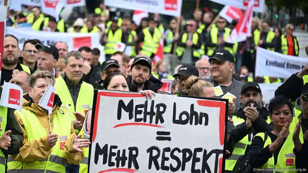 Beschäftigte im Handel legen erneut Arbeit nieder