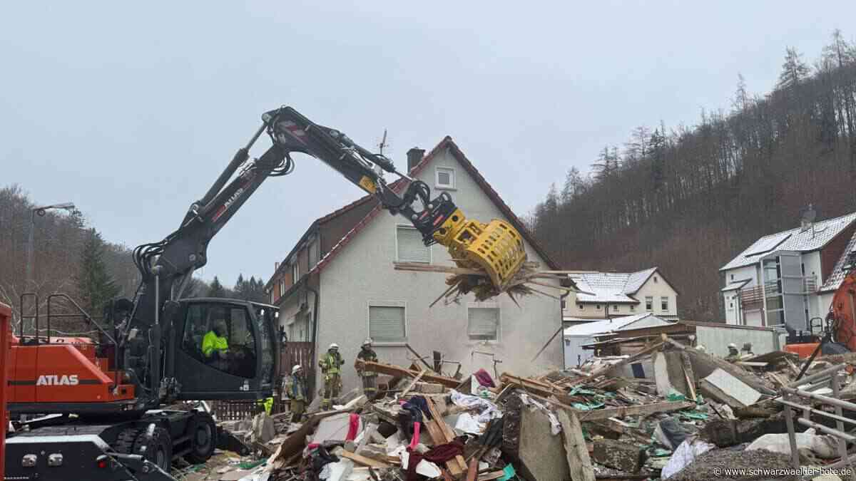 Haus in Albstadt explodiert: Jahrzehnte altes Gasleck Ursache für tödliches Unglück