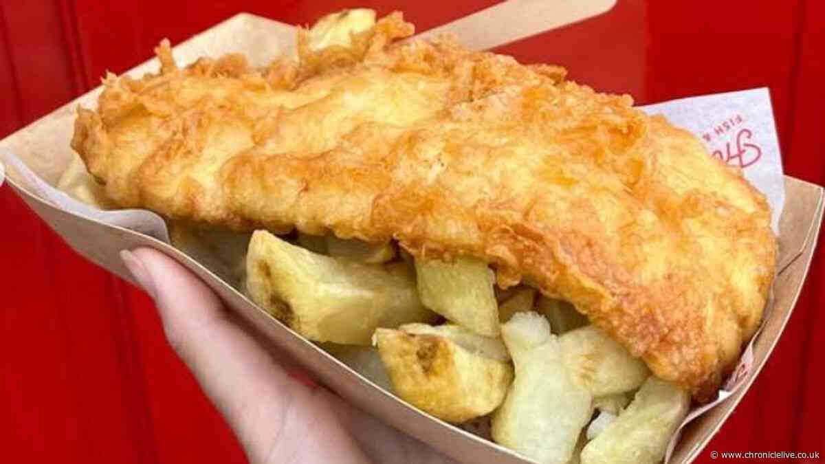 Free fish and chips up for grabs on Gateshead quayside today