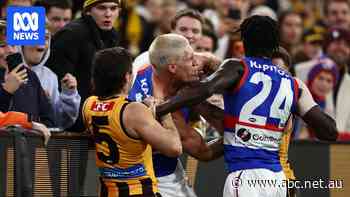 Live: Watson involved in fiery scuffle as Dogs roar back after slow start