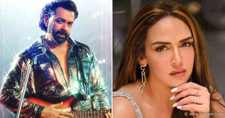 You Are in The Best Form Ever- Esha Deol Praises Bobby Deols Bandar