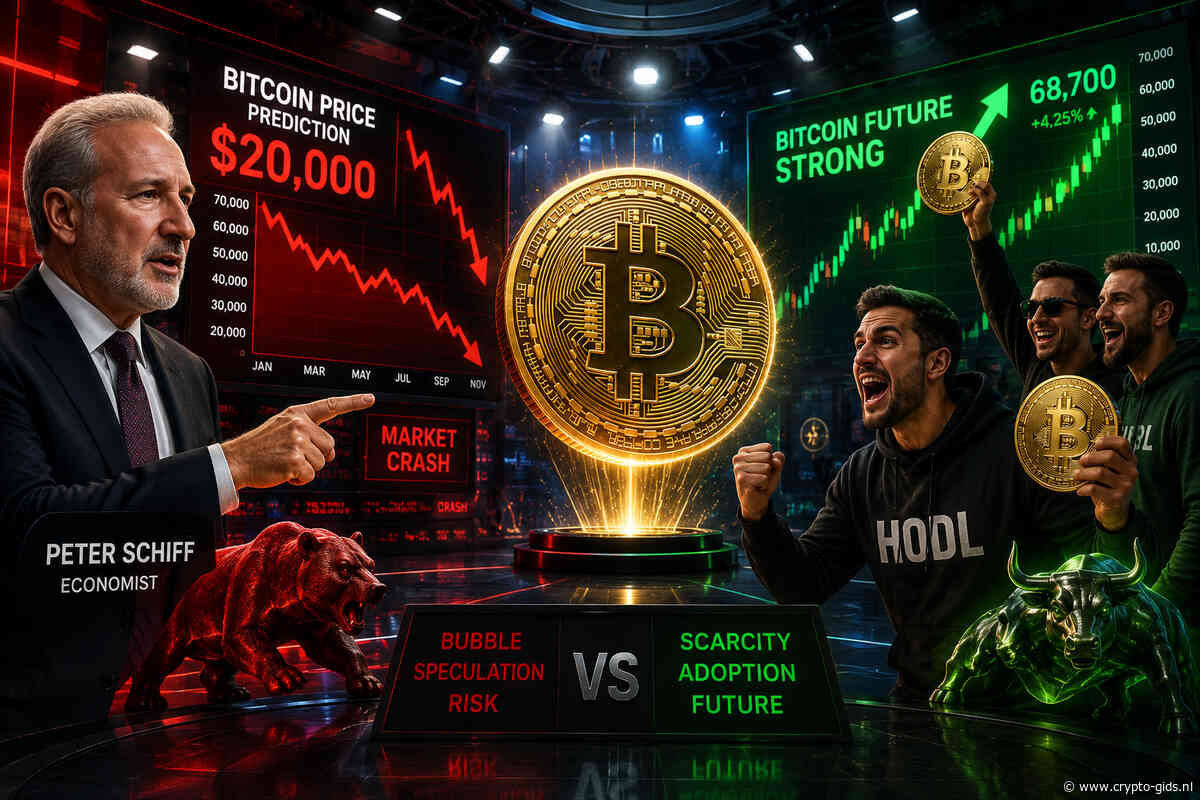 Bitcoin Kan Dalen Naar $20.000, Waarschuwt Peter Schiff Terwijl HODLers Onder Druk Komen Te Staan