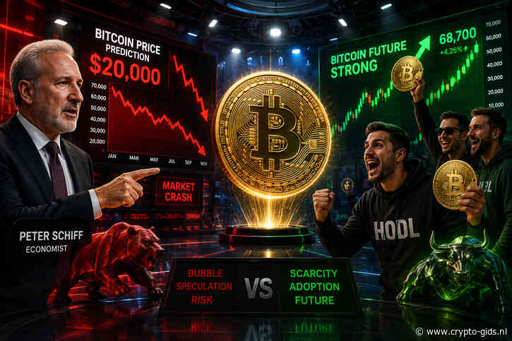 Bitcoin Kan Dalen Naar $20.000, Waarschuwt Peter Schiff Terwijl HODLers Onder Druk Komen Te Staan