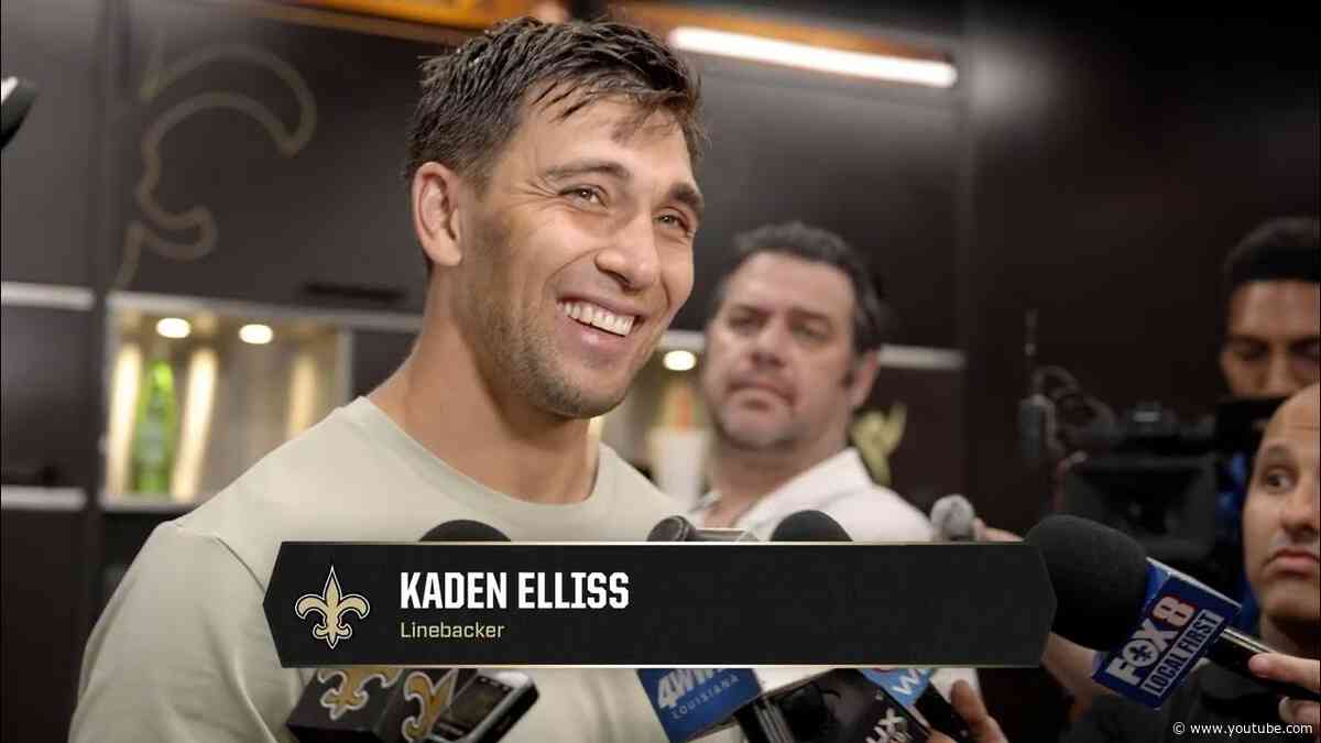 Kaden Elliss on learning defensive system, Brandon Staley | New Orleans Saints