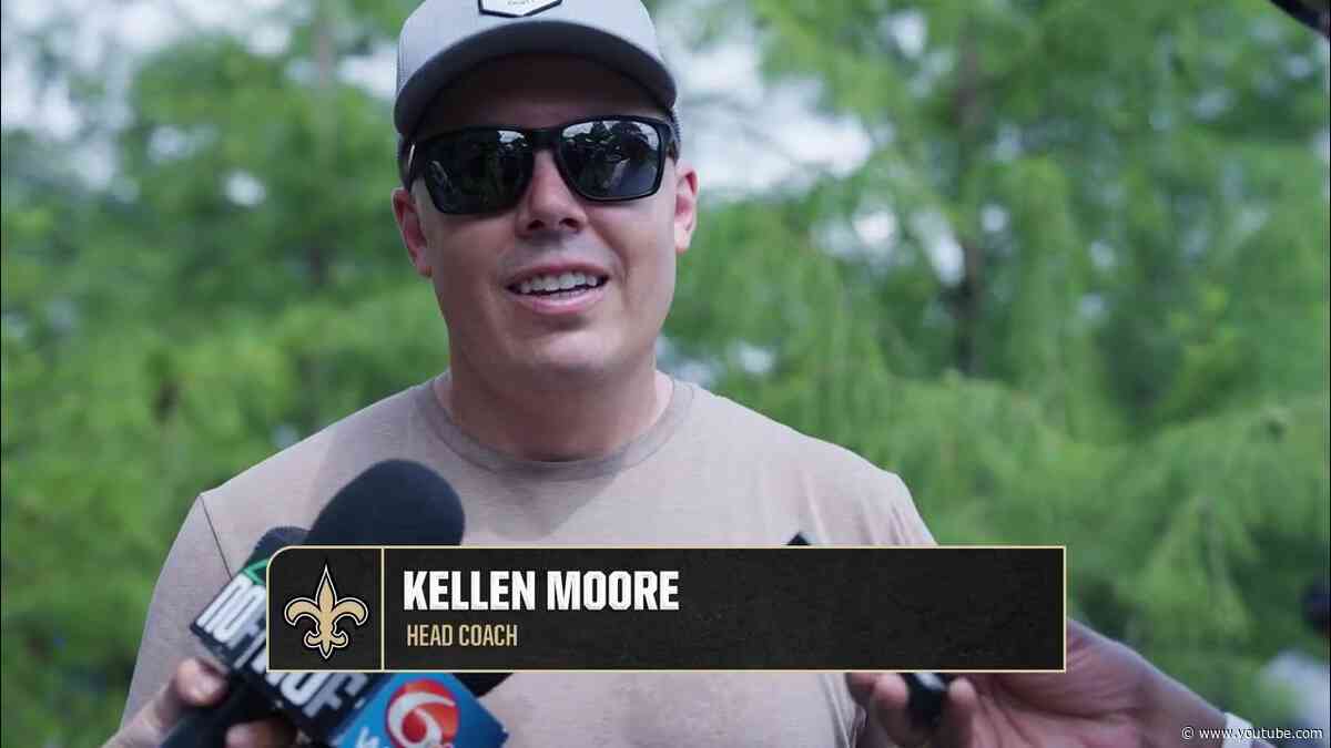 Kellen Moore on importance of community work | New Orleans Saints