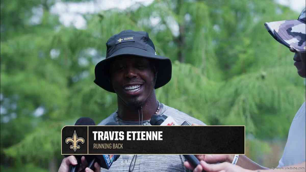 Travis Etienne Jr. on community work, giving back | New Orleans Saints