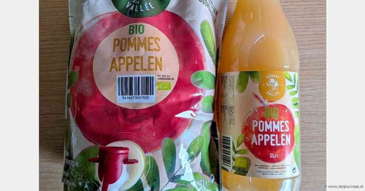 Terugroepactie biologisch appelsap wegens te hoog gehalte patuline