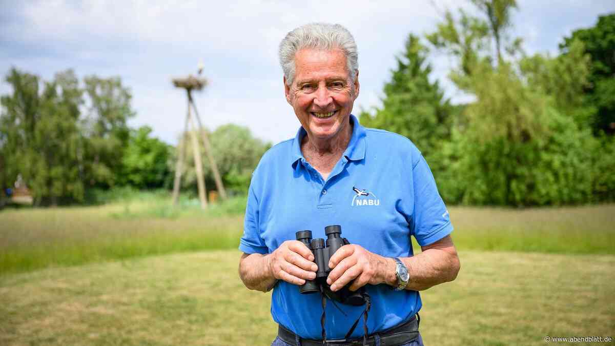 „Das schönste Hobby“: Jürgen Pelch betreut seit 50 Jahren Störche in Hamburg