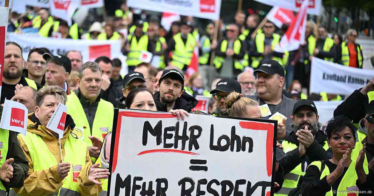 Beschäftigte im Handel legen erneut Arbeit nieder