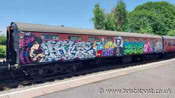 Heritage railway defends carriage graffiti by Bristol street artists after backlash