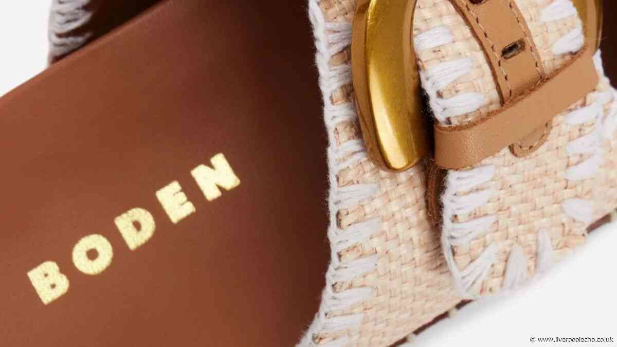 Boden knocks 60% off the 'most comfortable sandals ever'