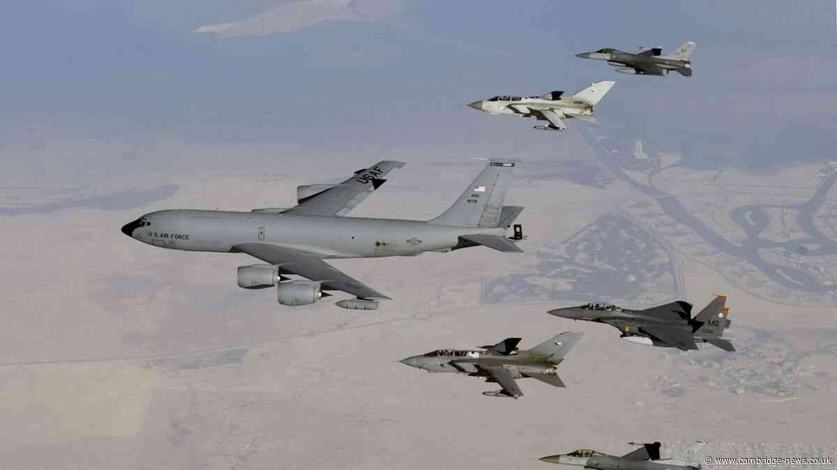 US Air Force pilots with ‘limited’ visibility avoid crash over Cambridgeshire