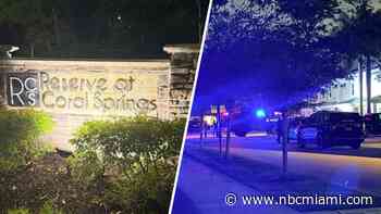 Video shows police activity outside Coral Springs home