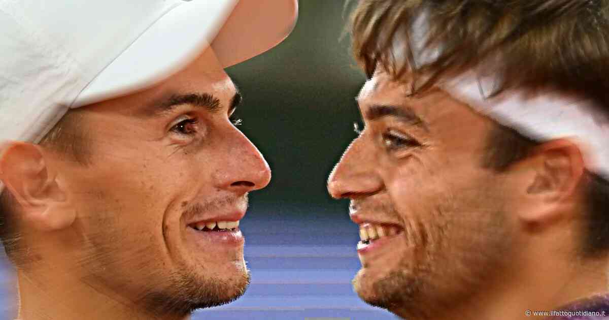 Cobolli e Arnaldi, nemiciamici fin da bambini: “Lui era un anno più piccolo, la prima partita l’ho vinta io”. I due papà: “Sono dei bravi ragazzi, godiamoceli”
