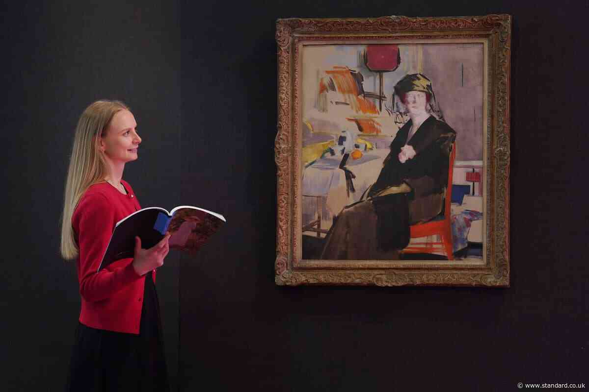 FCB Cadell painting bought in US charity shop in 1960s sells for almost £190,000