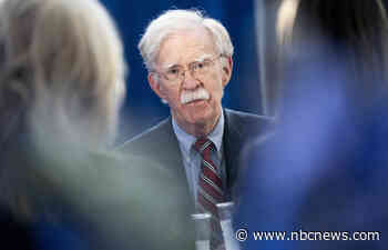Ex-Trump adviser John Bolton to plead guilty to retaining national security info