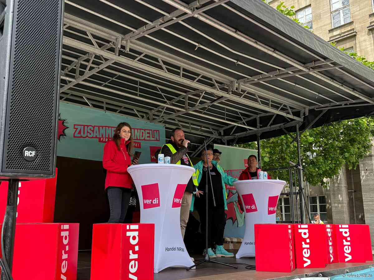 Verdi-Aufruf: Zahlreiche Händler in Bochum streiken