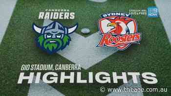 NRL Highlights: Raiders v Roosters - Round 14