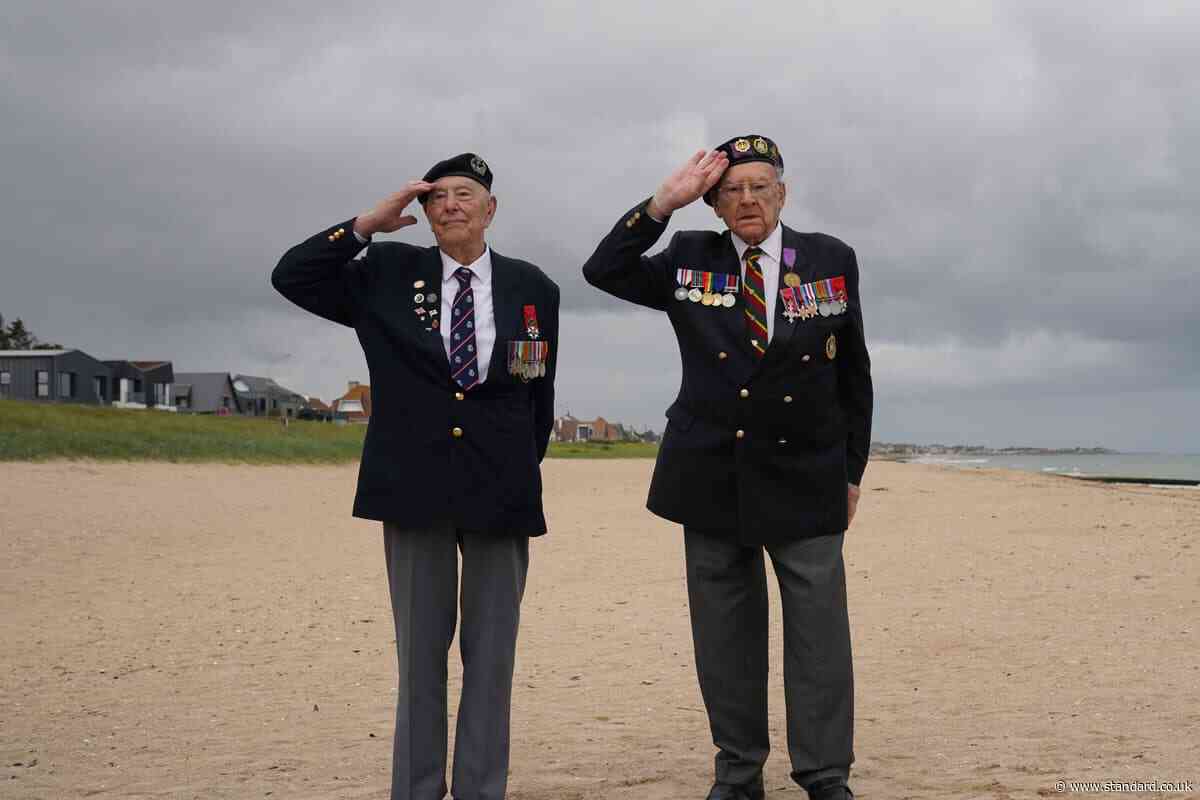 Veteran says bad memories need ‘weeding out’ as he marks D-Day anniversary