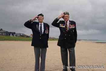 Veteran says bad memories need ‘weeding out’ as he marks D-Day anniversary