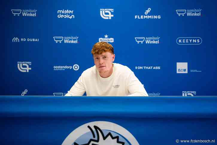 ENERGIEKE MIDDENVELDER HESSEL EIKELBOOM KIEST VOOR FC DEN BOSCH