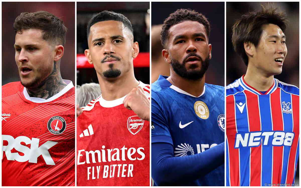 Every World Cup player from London clubs as Arsenal and Chelsea dominate Tottenham