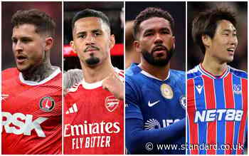 Every World Cup player from London clubs as Arsenal and Chelsea dominate Tottenham