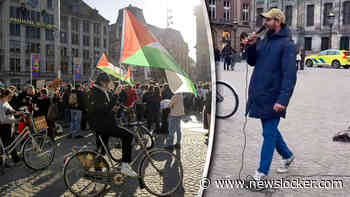 Amsterdamse fietsenmaker vervolgd voor antisemitische uitbarsting op pro-Palestijnse demonstratie op de Dam