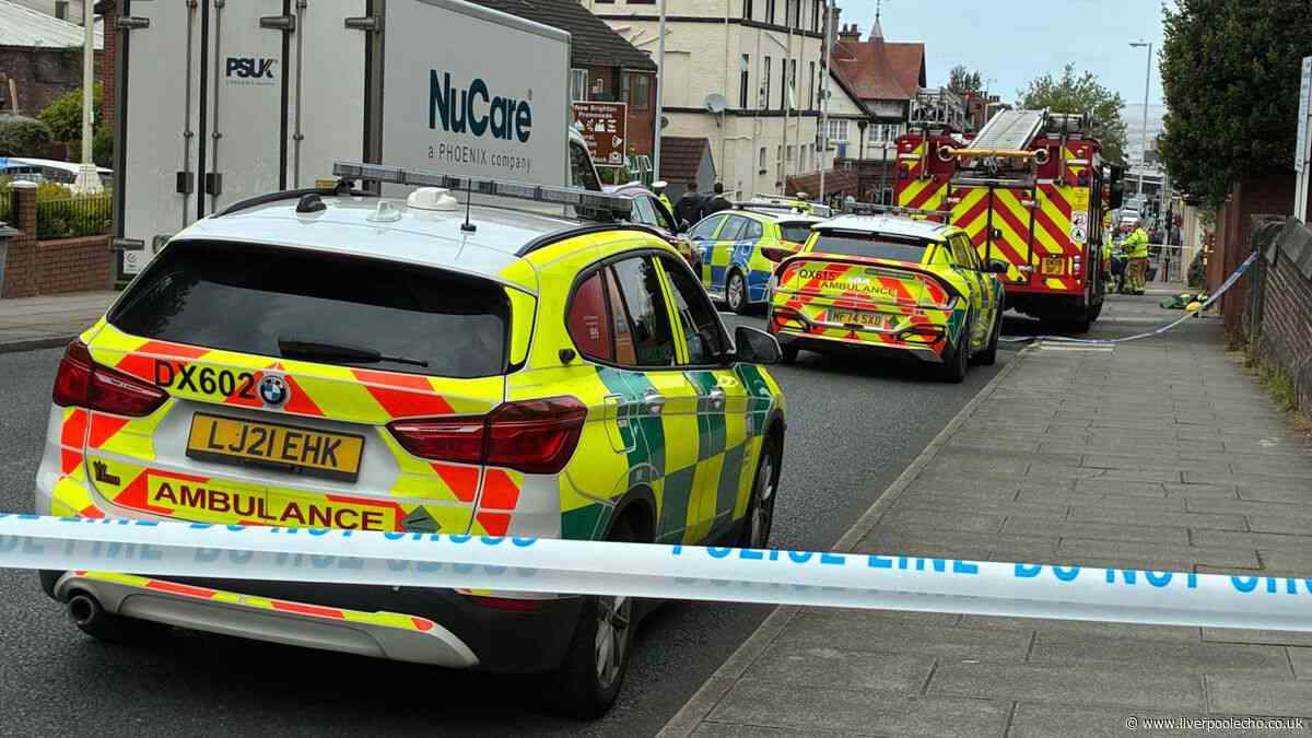 New Brighton road closed live due to police incident